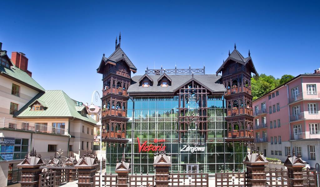 Victoria Cechini Hotel Krynica Zdroj Buitenkant foto
