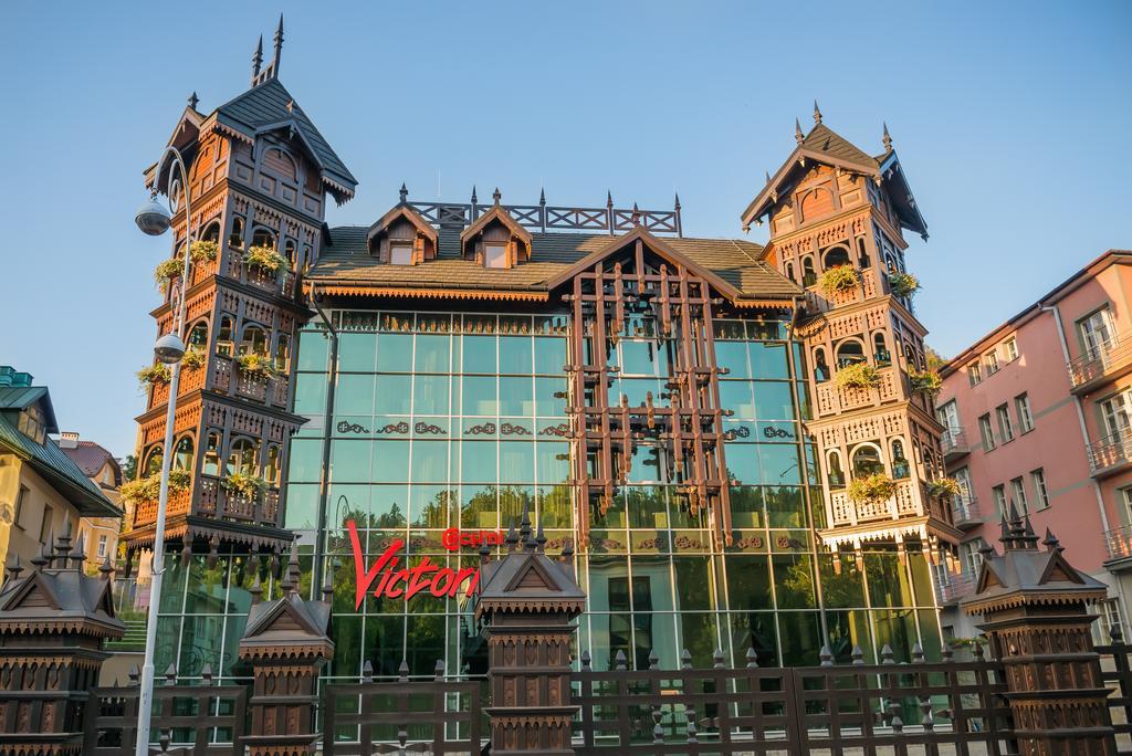Victoria Cechini Hotel Krynica Zdroj Buitenkant foto